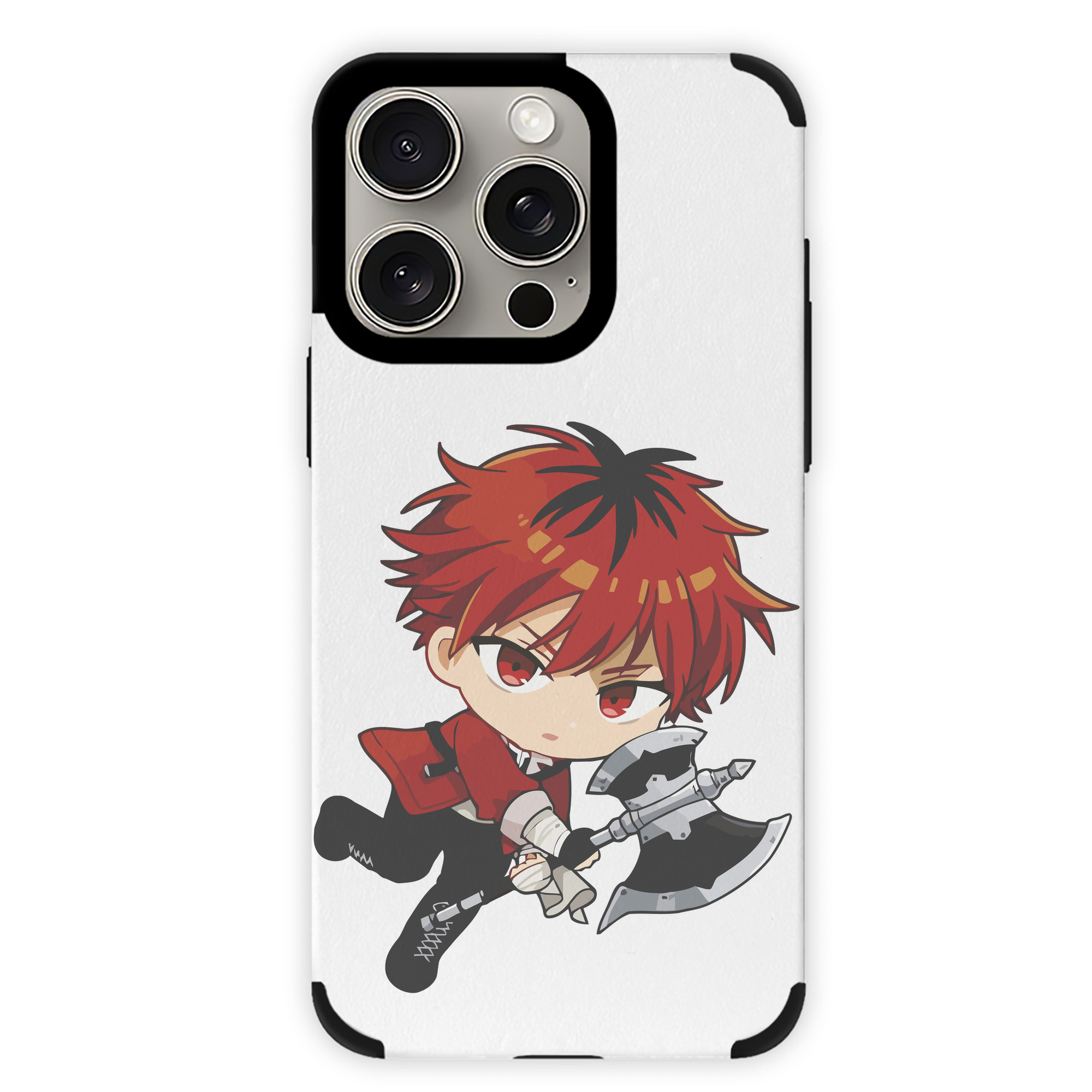 （画像用） 葬送のフリーレン Frieren 【iPhone15ProMax対応】 PUレザー スマホケース 耐衝撃＆黄変防止