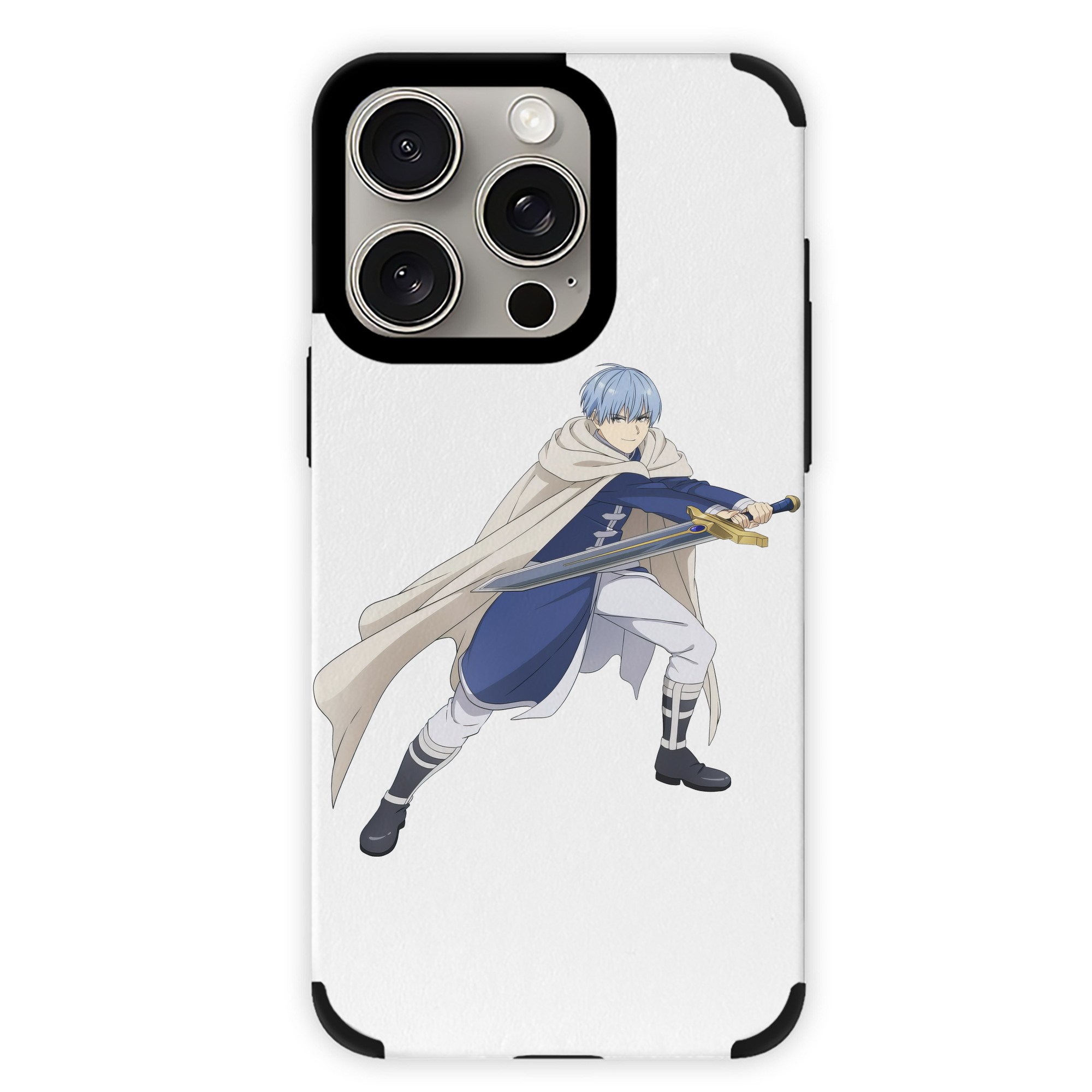（画像用） 葬送のフリーレン Frieren 【iPhone15ProMax対応】 PUレザー スマホケース 耐衝撃＆黄変防止
