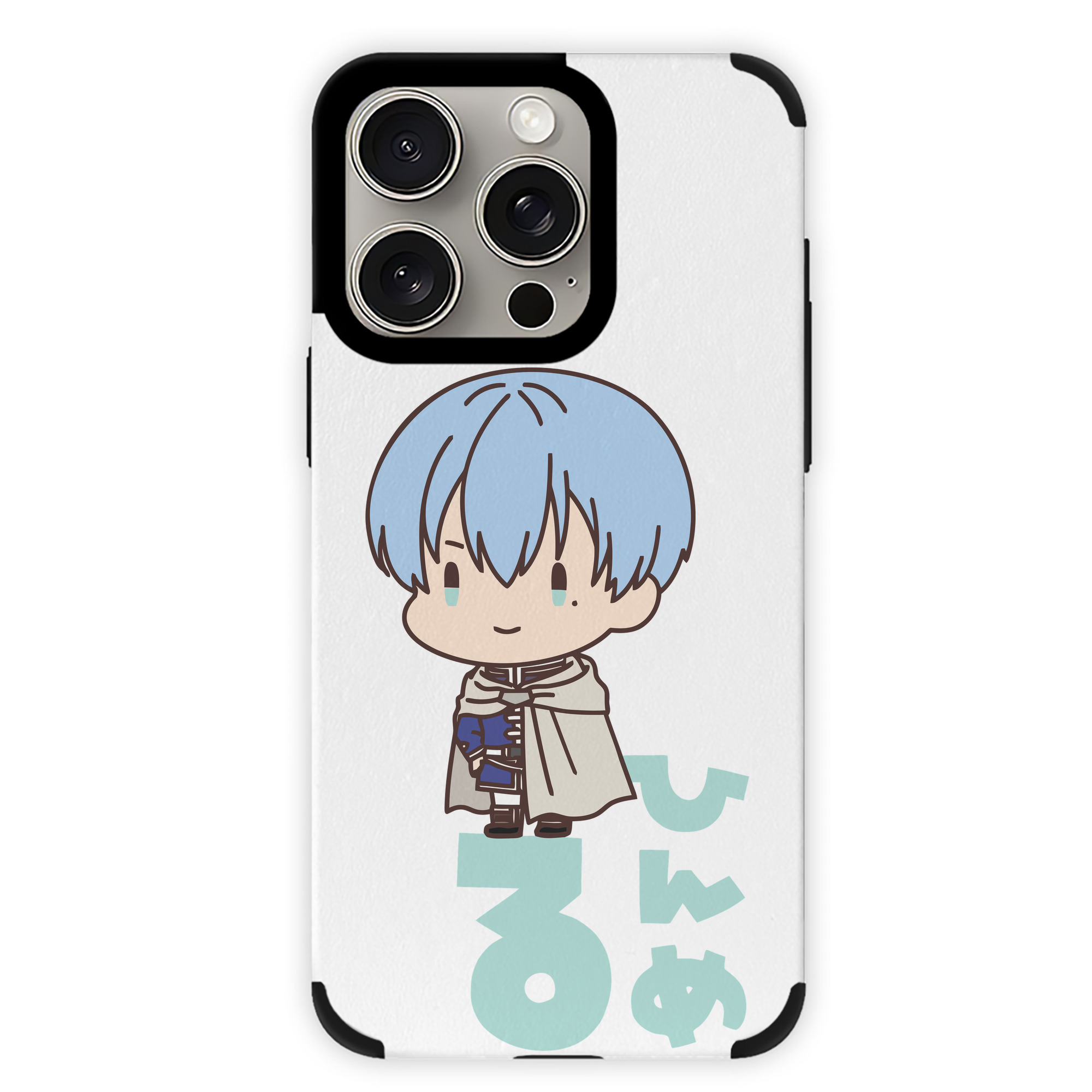（画像用） 葬送のフリーレン Frieren 【iPhone15ProMax対応】 PUレザー スマホケース 耐衝撃＆黄変防止