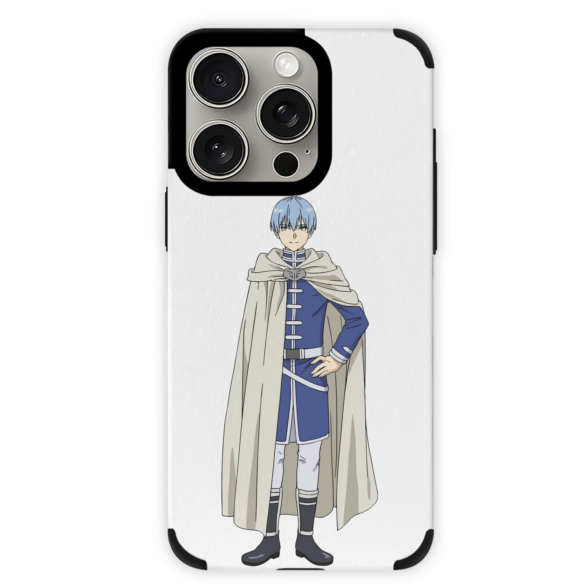 （画像用） 葬送のフリーレン Frieren 【iPhone15ProMax対応】 PUレザー スマホケース 耐衝撃＆黄変防止