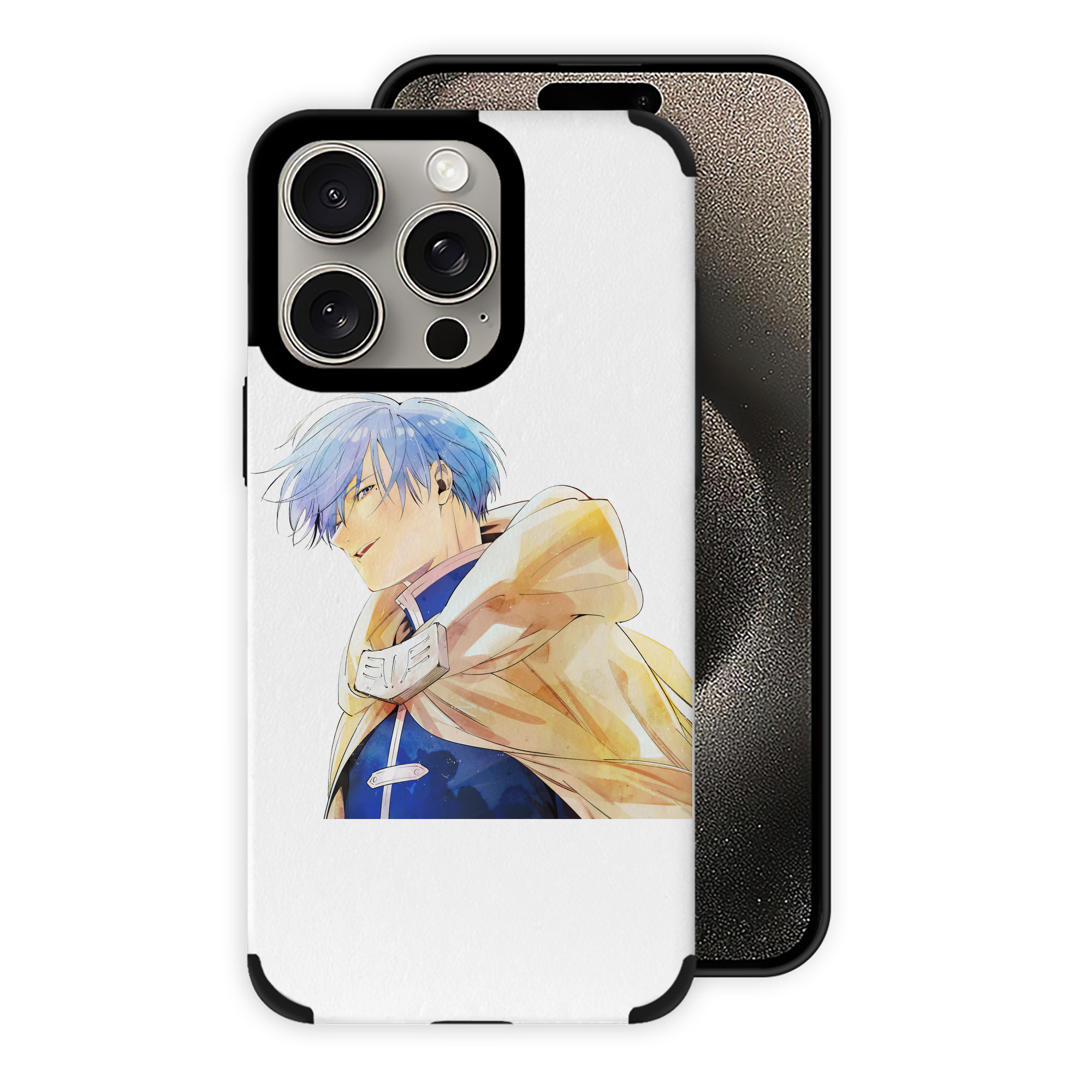 （画像用） 葬送のフリーレン Frieren 【iPhone15ProMax対応】 PUレザー スマホケース 耐衝撃＆黄変防止
