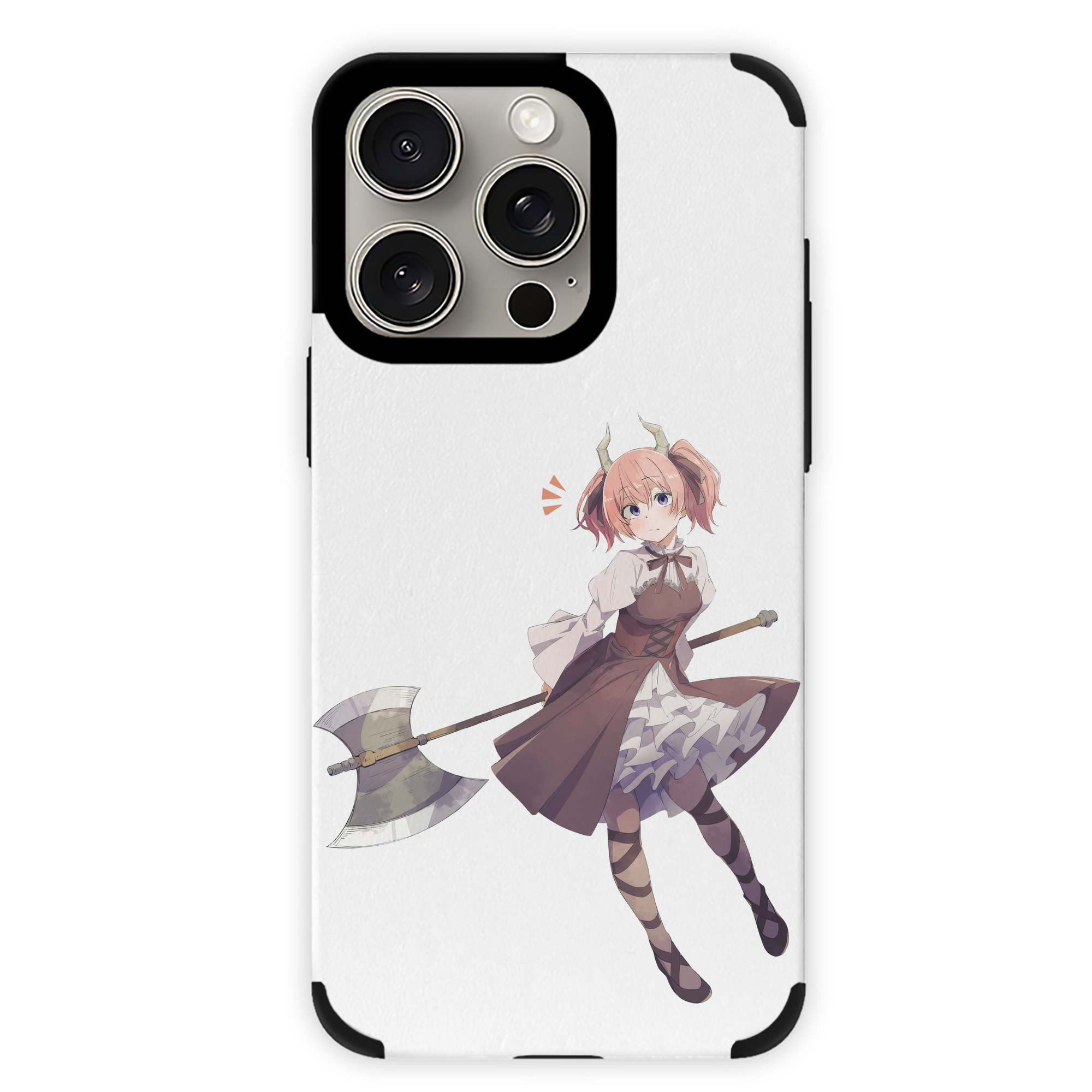 （画像用） 葬送のフリーレン Frieren 【iPhone15ProMax対応】 PUレザー スマホケース 耐衝撃＆黄変防止