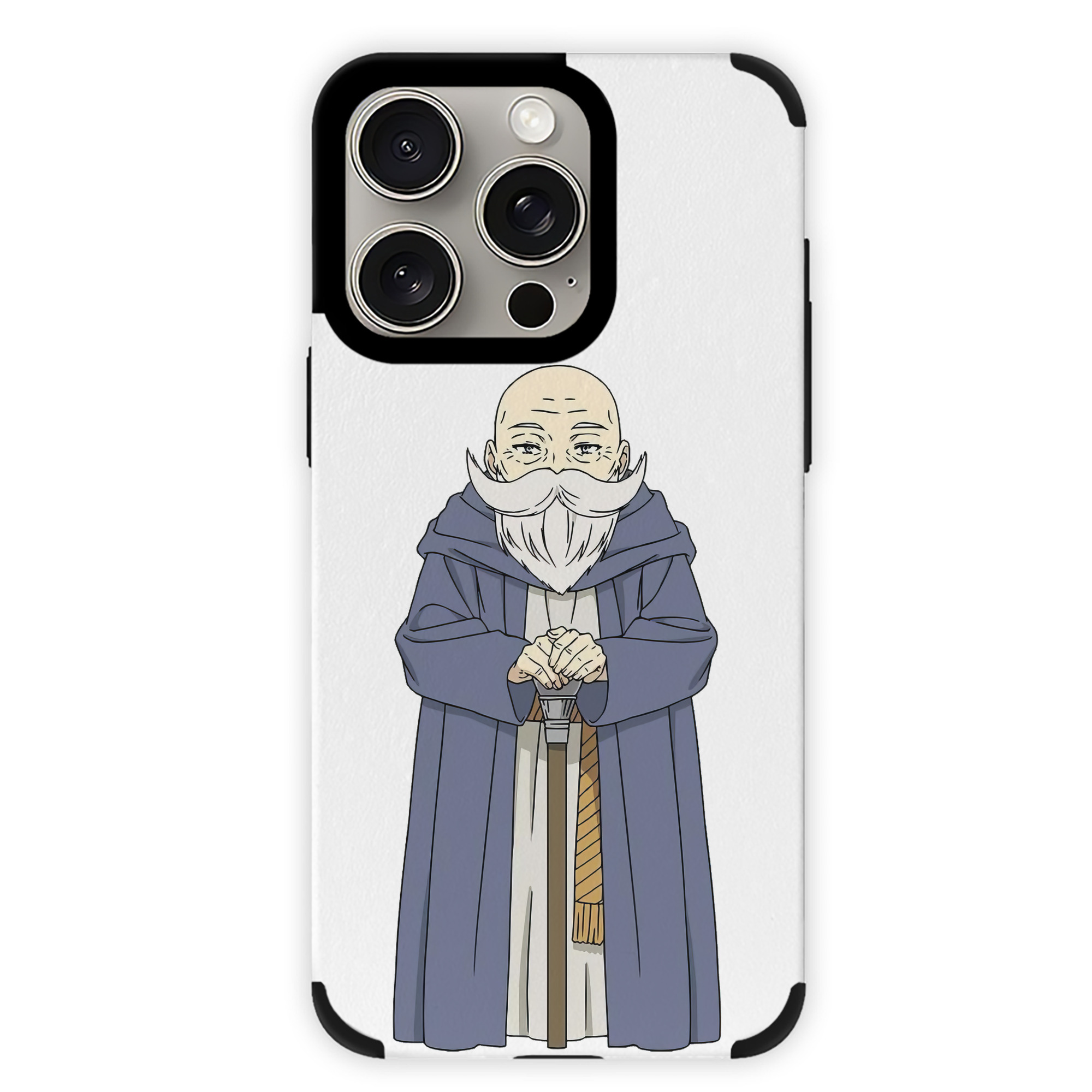 （画像用） 葬送のフリーレン Frieren 【iPhone15ProMax対応】 PUレザー スマホケース 耐衝撃＆黄変防止