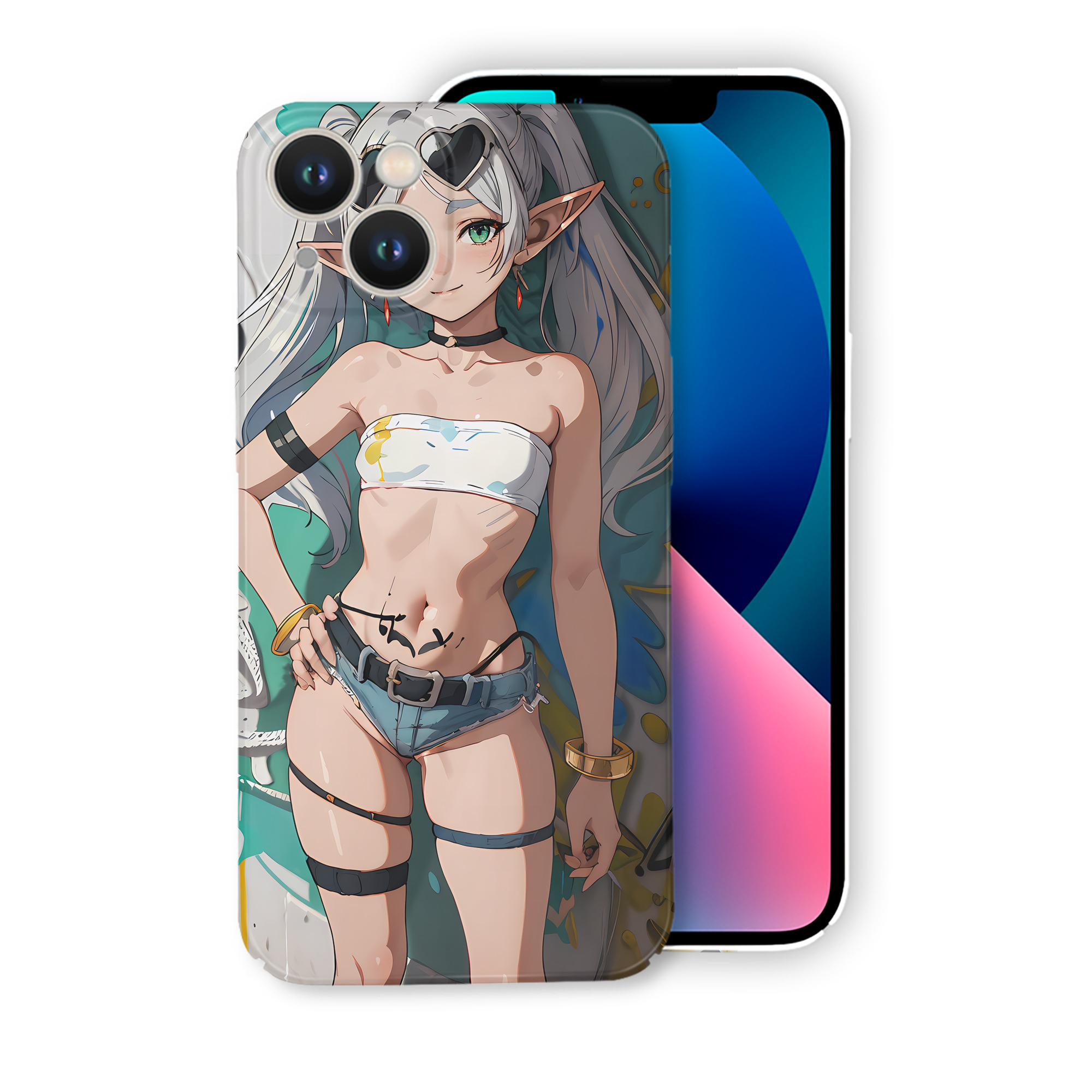 （画像用） 葬送のフリーレン Frieren 【iPhone 14シリーズ対応】ハードケース