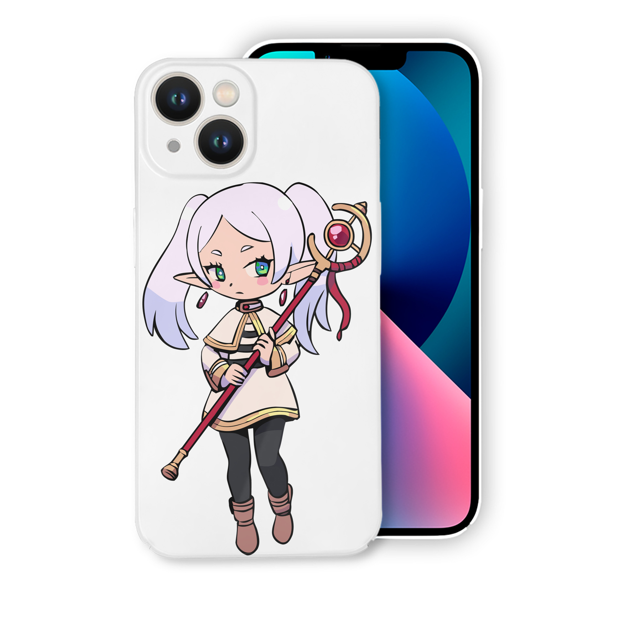 （画像用） 葬送のフリーレン Frieren 【iPhone 14シリーズ対応】ハードケース