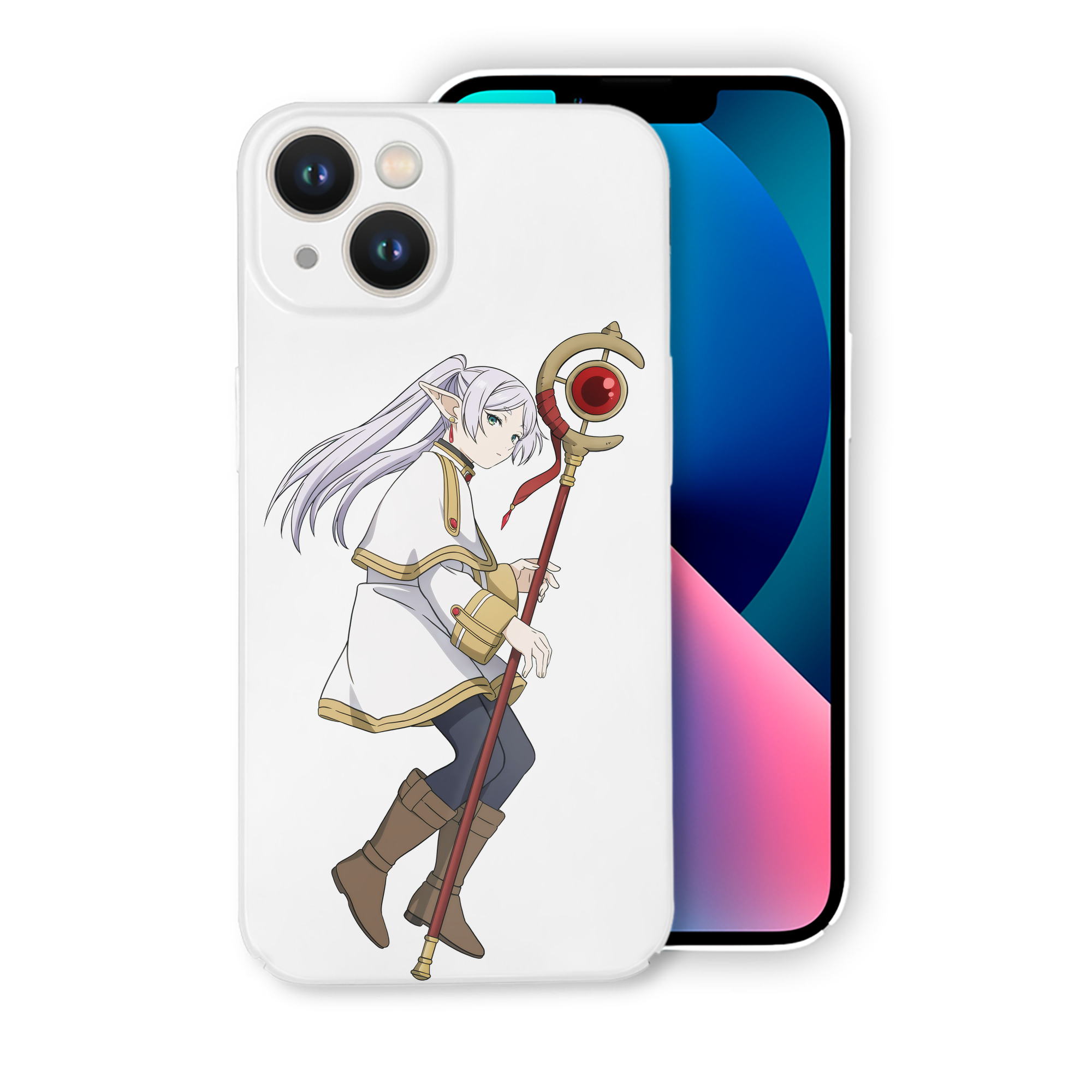（画像用） 葬送のフリーレン Frieren 【iPhone 14シリーズ対応】ハードケース