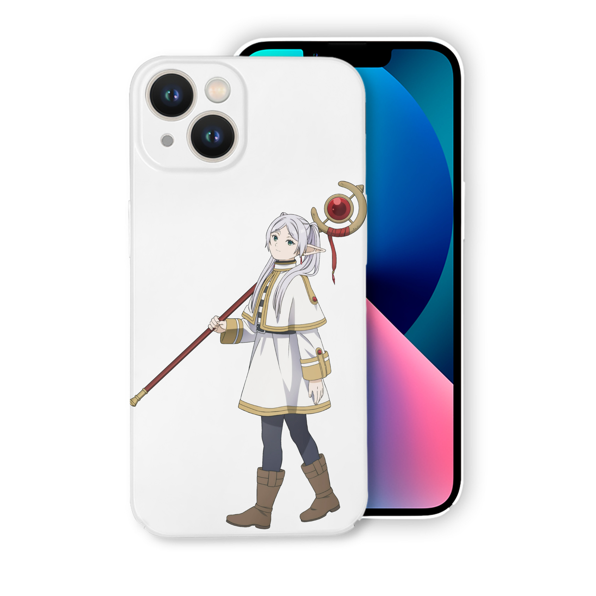 （画像用） 葬送のフリーレン Frieren 【iPhone 14シリーズ対応】ハードケース