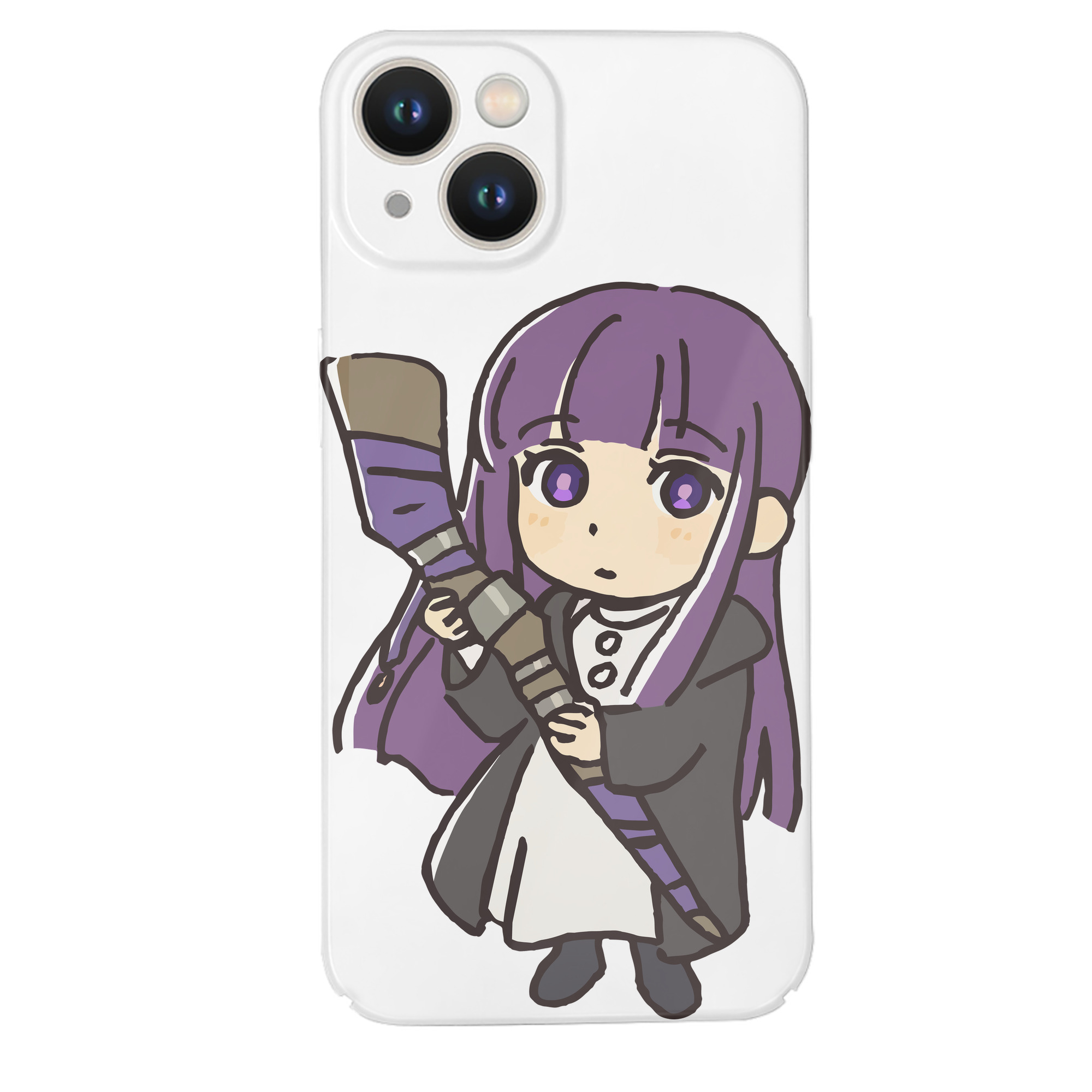 （画像用） 葬送のフリーレン Frieren 【iPhone 14シリーズ対応】ハードケース