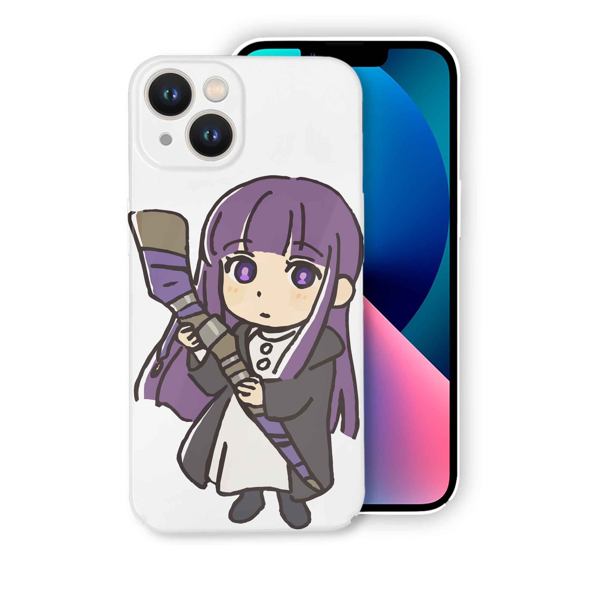 （画像用） 葬送のフリーレン Frieren 【iPhone 14シリーズ対応】ハードケース