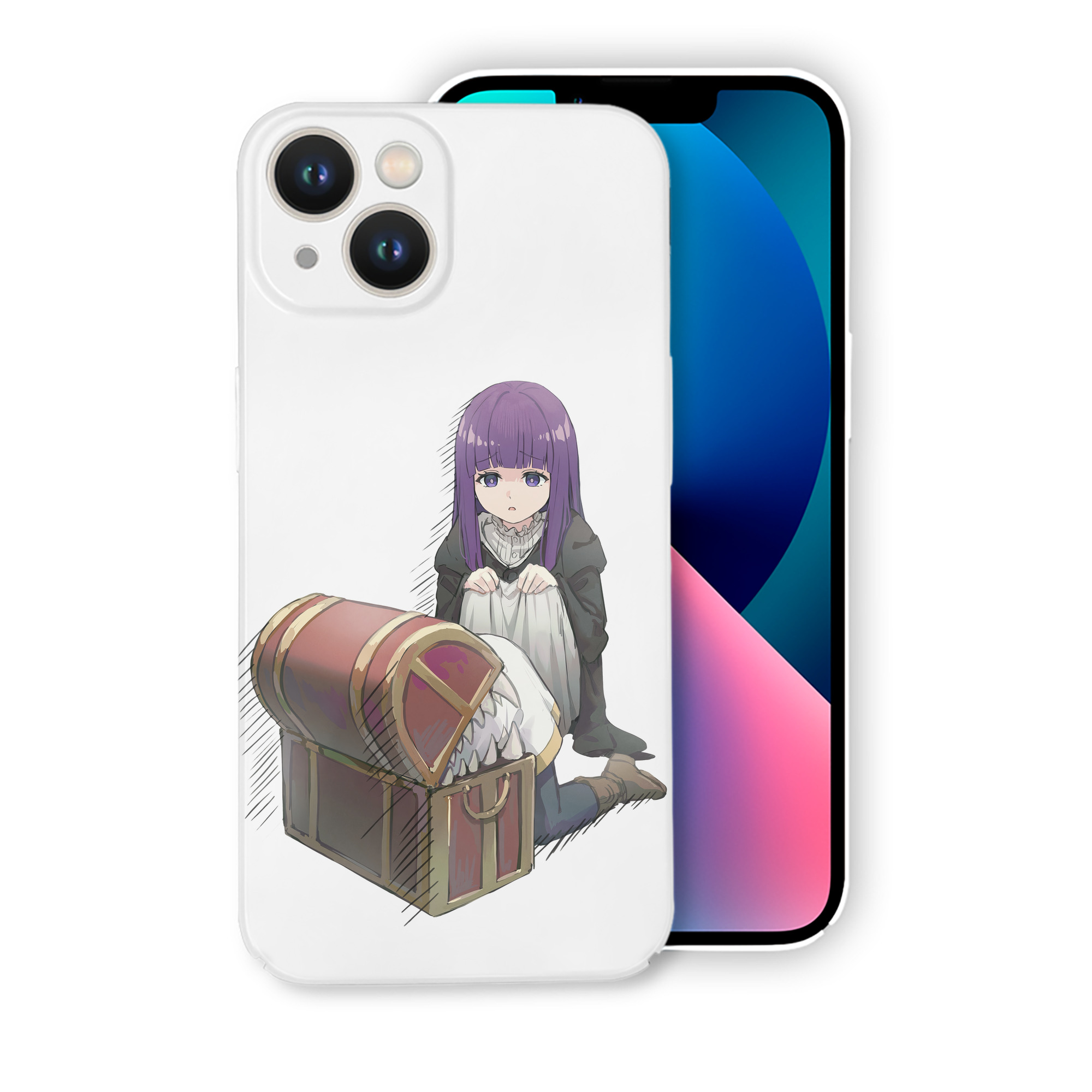 （画像用） 葬送のフリーレン Frieren 【iPhone 14シリーズ対応】ハードケース