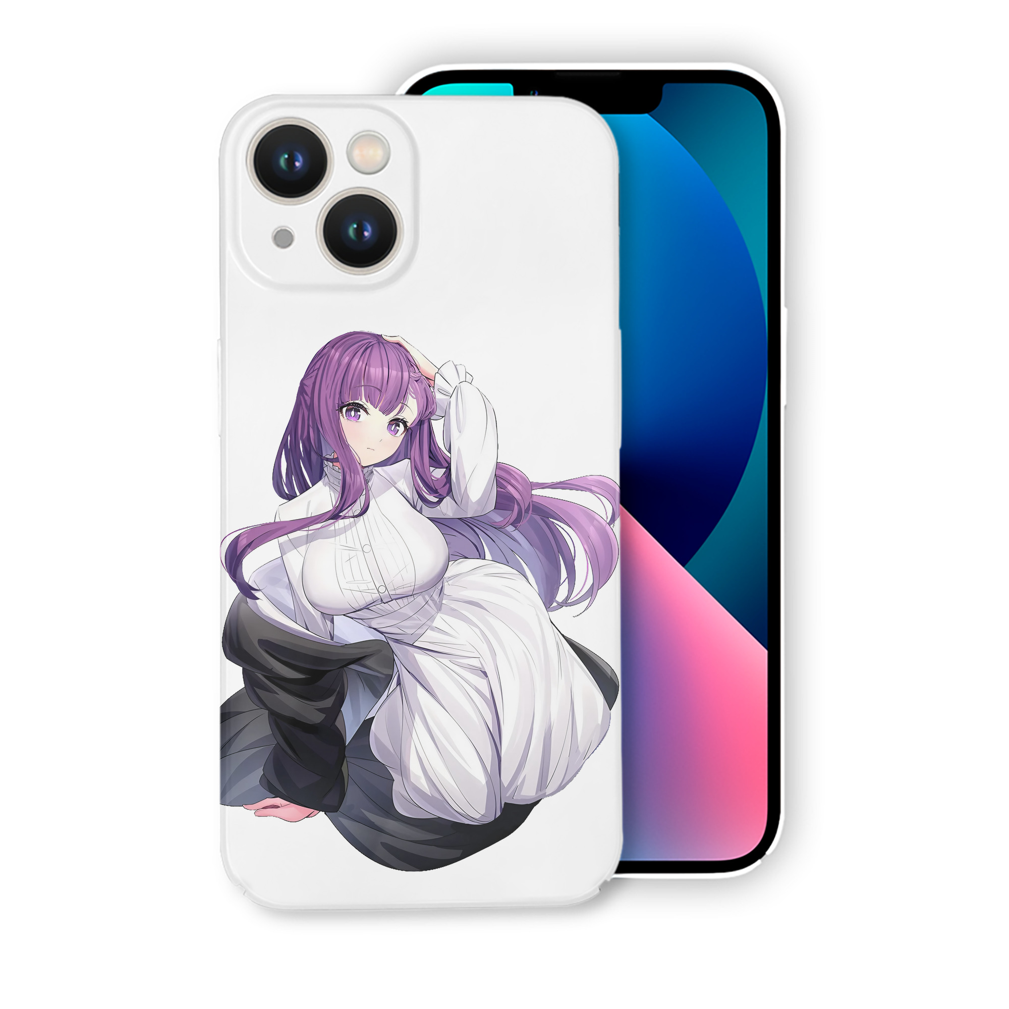 （画像用） 葬送のフリーレン Frieren 【iPhone 14シリーズ対応】ハードケース