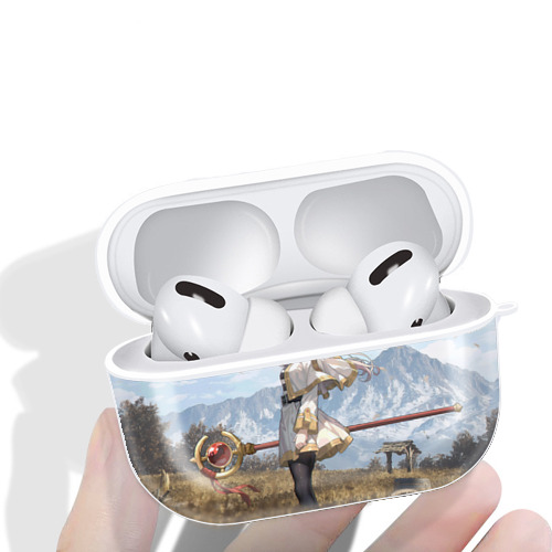 葬送のフリーレン Frieren 【AirPods Pro用】ハードシェル保護ケース 耐衝撃・防指紋・カラビナ付き商品仕様