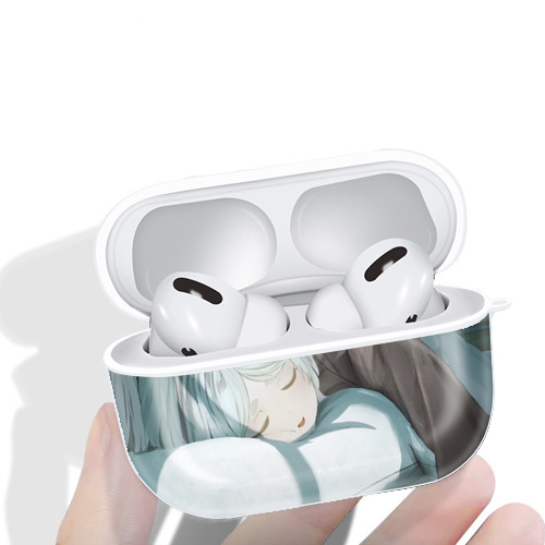 葬送のフリーレン Frieren 【AirPods Pro用】ハードシェル保護ケース 耐衝撃・防指紋・カラビナ付き商品仕様