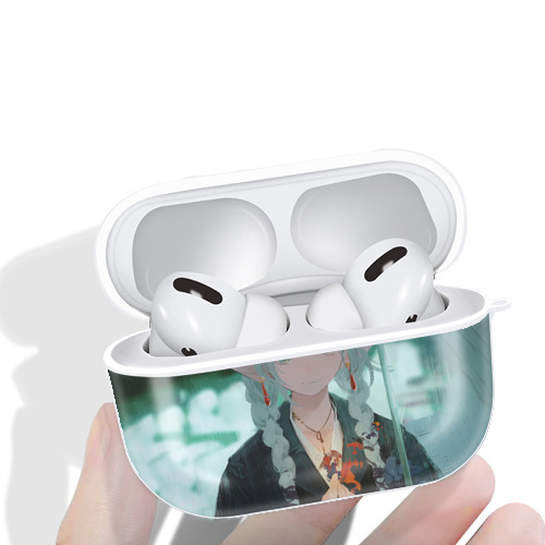 葬送のフリーレン Frieren 【AirPods Pro用】ハードシェル保護ケース 耐衝撃・防指紋・カラビナ付き商品仕様