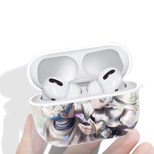 葬送のフリーレン Frieren 【AirPods Pro用】ハードシェル保護ケース 耐衝撃・防指紋・カラビナ付き商品仕様
