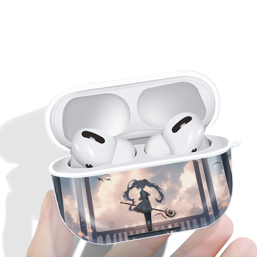葬送のフリーレン Frieren 【AirPods Pro用】ハードシェル保護ケース 耐衝撃・防指紋・カラビナ付き商品仕様