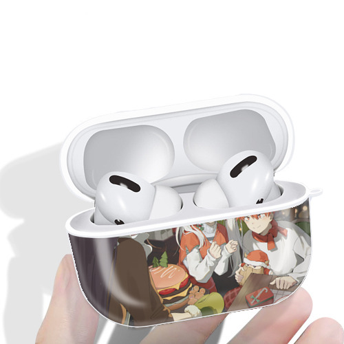 葬送のフリーレン Frieren 【AirPods Pro用】ハードシェル保護ケース 耐衝撃・防指紋・カラビナ付き商品仕様