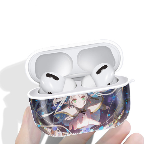 葬送のフリーレン Frieren 【AirPods Pro用】ハードシェル保護ケース 耐衝撃・防指紋・カラビナ付き商品仕様