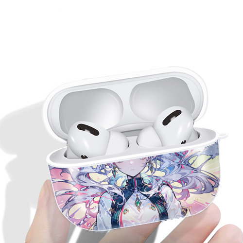 葬送のフリーレン Frieren 【AirPods Pro用】ハードシェル保護ケース 耐衝撃・防指紋・カラビナ付き商品仕様