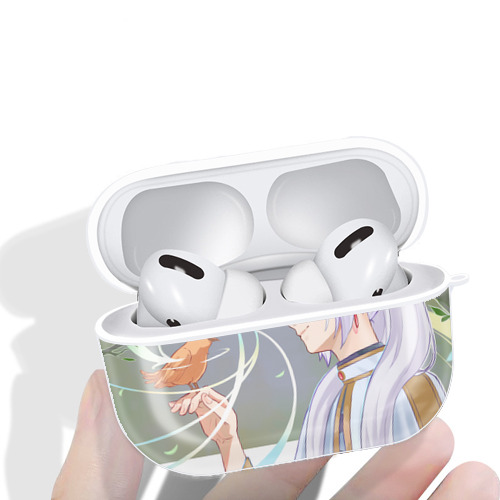 葬送のフリーレン Frieren 【AirPods Pro用】ハードシェル保護ケース 耐衝撃・防指紋・カラビナ付き商品仕様