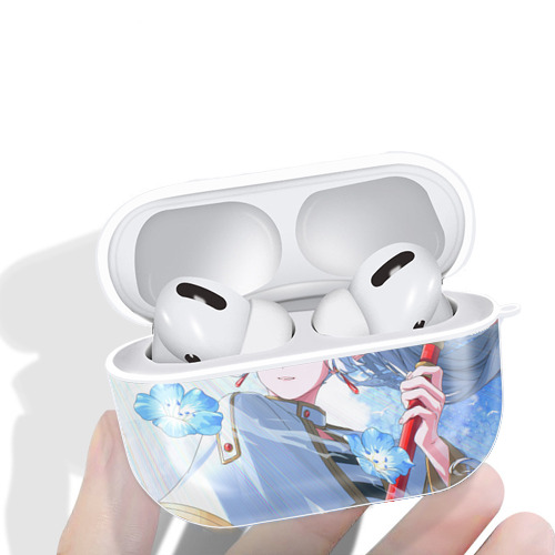 葬送のフリーレン Frieren 【AirPods Pro用】ハードシェル保護ケース 耐衝撃・防指紋・カラビナ付き商品仕様