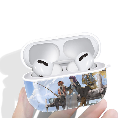 葬送のフリーレン Frieren 【AirPods Pro用】ハードシェル保護ケース 耐衝撃・防指紋・カラビナ付き商品仕様
