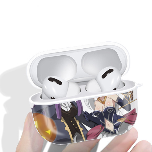 葬送のフリーレン Frieren 【AirPods Pro用】ハードシェル保護ケース 耐衝撃・防指紋・カラビナ付き商品仕様