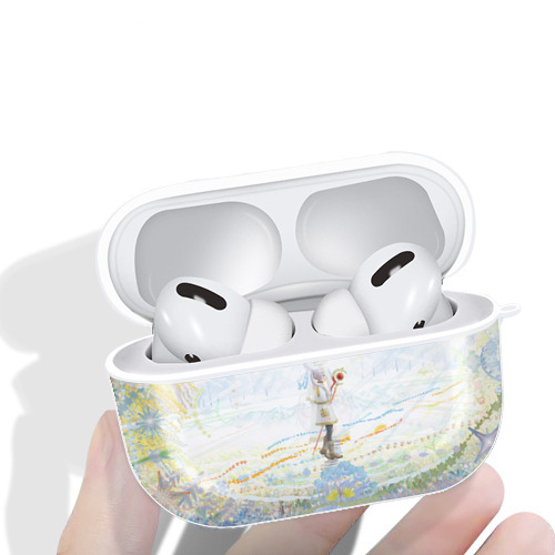 葬送のフリーレン Frieren 【AirPods Pro用】ハードシェル保護ケース 耐衝撃・防指紋・カラビナ付き商品仕様