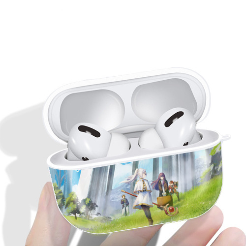 葬送のフリーレン Frieren 【AirPods Pro用】ハードシェル保護ケース 耐衝撃・防指紋・カラビナ付き商品仕様