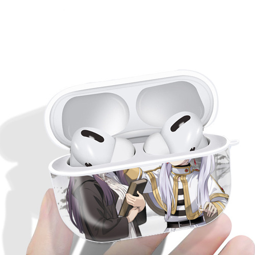 葬送のフリーレン Frieren 【AirPods Pro用】ハードシェル保護ケース 耐衝撃・防指紋・カラビナ付き商品仕様