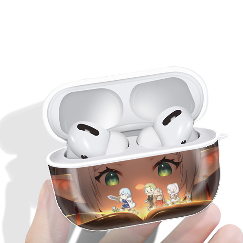 葬送のフリーレン Frieren 【AirPods Pro用】ハードシェル保護ケース 耐衝撃・防指紋・カラビナ付き商品仕様