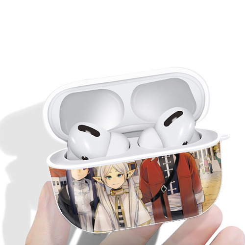 葬送のフリーレン Frieren 【AirPods Pro用】ハードシェル保護ケース 耐衝撃・防指紋・カラビナ付き商品仕様