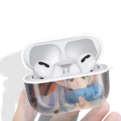 葬送のフリーレン Frieren 【AirPods Pro用】ハードシェル保護ケース 耐衝撃・防指紋・カラビナ付き商品仕様