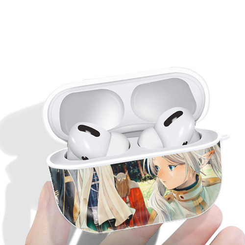 葬送のフリーレン Frieren 【AirPods Pro用】ハードシェル保護ケース 耐衝撃・防指紋・カラビナ付き商品仕様