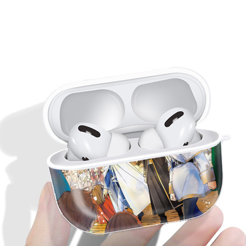 葬送のフリーレン Frieren 【AirPods Pro用】ハードシェル保護ケース 耐衝撃・防指紋・カラビナ付き商品仕様