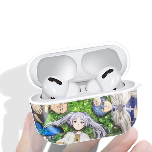 葬送のフリーレン Frieren 【AirPods Pro用】ハードシェル保護ケース 耐衝撃・防指紋・カラビナ付き商品仕様
