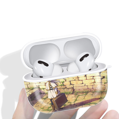 葬送のフリーレン Frieren 【AirPods Pro用】ハードシェル保護ケース 耐衝撃・防指紋・カラビナ付き商品仕様
