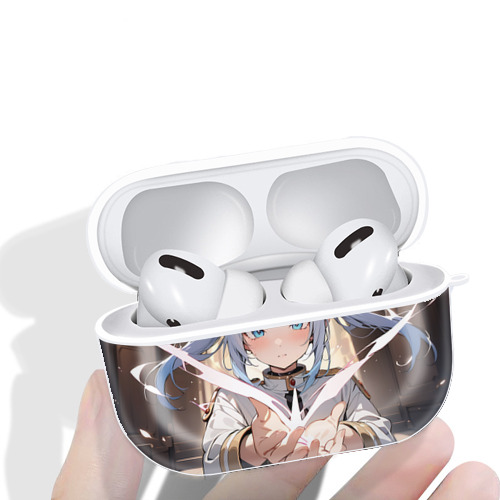 葬送のフリーレン Frieren 【AirPods Pro用】ハードシェル保護ケース 耐衝撃・防指紋・カラビナ付き商品仕様