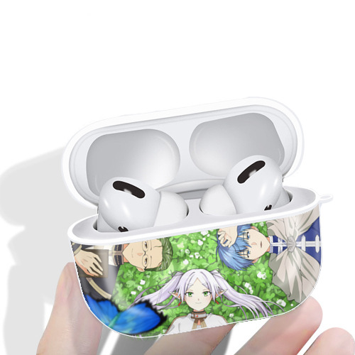 葬送のフリーレン Frieren 【AirPods Pro用】ハードシェル保護ケース 耐衝撃・防指紋・カラビナ付き商品仕様