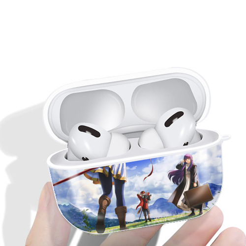 葬送のフリーレン Frieren 【AirPods Pro用】ハードシェル保護ケース 耐衝撃・防指紋・カラビナ付き商品仕様
