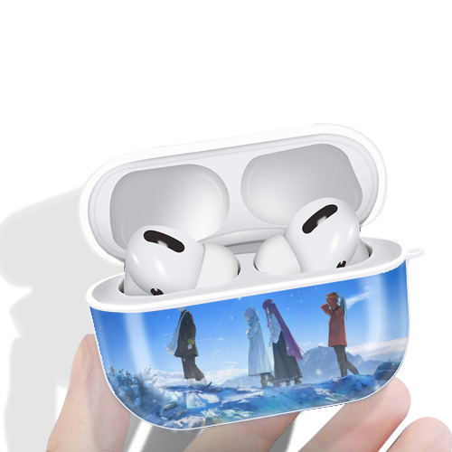 葬送のフリーレン Frieren 【AirPods Pro用】ハードシェル保護ケース 耐衝撃・防指紋・カラビナ付き商品仕様