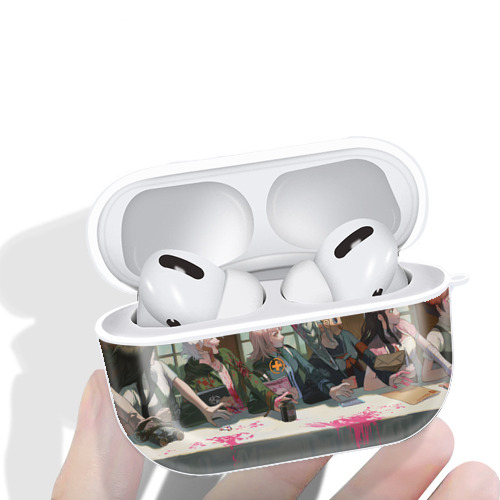 葬送のフリーレン Frieren 【AirPods Pro用】ハードシェル保護ケース 耐衝撃・防指紋・カラビナ付き商品仕様