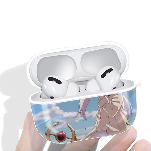 葬送のフリーレン Frieren 【AirPods Pro用】ハードシェル保護ケース 耐衝撃・防指紋・カラビナ付き商品仕様