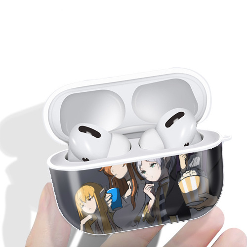 葬送のフリーレン Frieren 【AirPods Pro用】ハードシェル保護ケース 耐衝撃・防指紋・カラビナ付き商品仕様