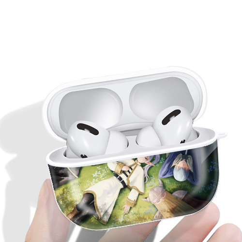 葬送のフリーレン Frieren 【AirPods Pro用】ハードシェル保護ケース 耐衝撃・防指紋・カラビナ付き商品仕様
