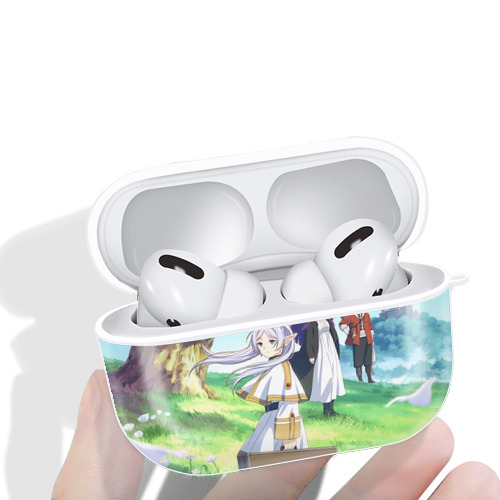 葬送のフリーレン Frieren 【AirPods Pro用】ハードシェル保護ケース 耐衝撃・防指紋・カラビナ付き商品仕様
