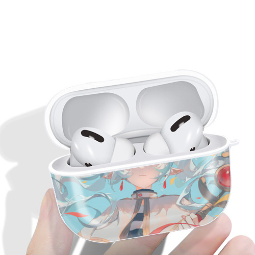 葬送のフリーレン Frieren 【AirPods Pro用】ハードシェル保護ケース 耐衝撃・防指紋・カラビナ付き商品仕様