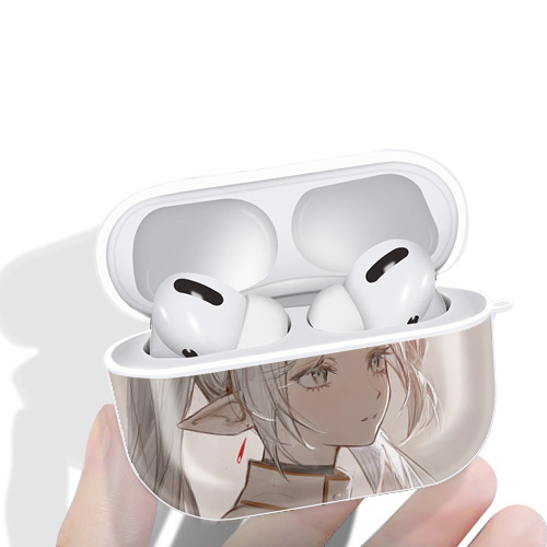 葬送のフリーレン Frieren 【AirPods Pro用】ハードシェル保護ケース 耐衝撃・防指紋・カラビナ付き商品仕様