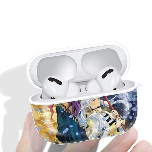 葬送のフリーレン Frieren 【AirPods Pro用】ハードシェル保護ケース 耐衝撃・防指紋・カラビナ付き商品仕様