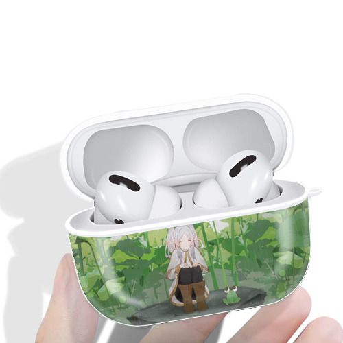 葬送のフリーレン Frieren 【AirPods Pro用】ハードシェル保護ケース 耐衝撃・防指紋・カラビナ付き商品仕様